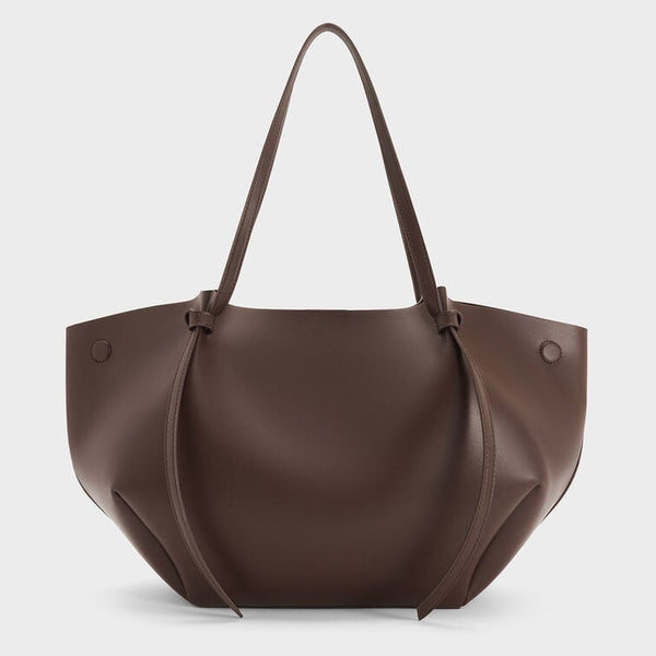 XL Calla Tote Bag - Espresso Brown
