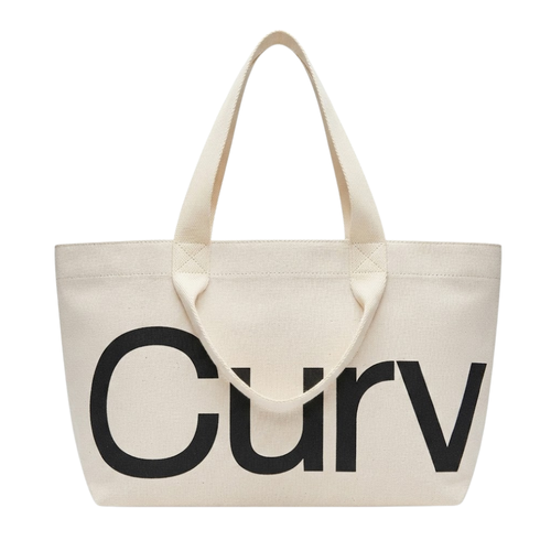 Curves Knit Tote Bag
