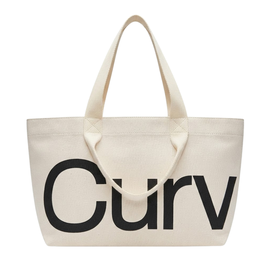 Curves Knit Tote Bag
