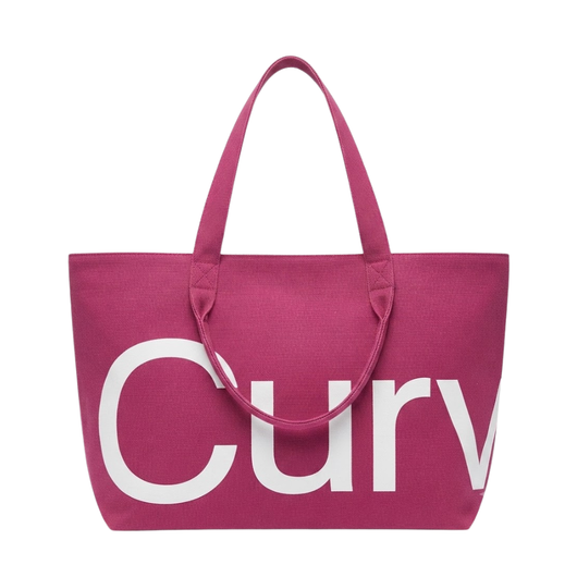 Curves Knit Tote Bag