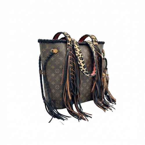 Neverfull Houston Tote Leopard