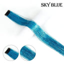 20 inches Clip In Hair Tinsel Extension - Pack of 6