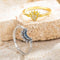 Celestial Moon Love Rings