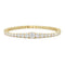 THE GRADUATED TENNIS BRACELET - GOLD